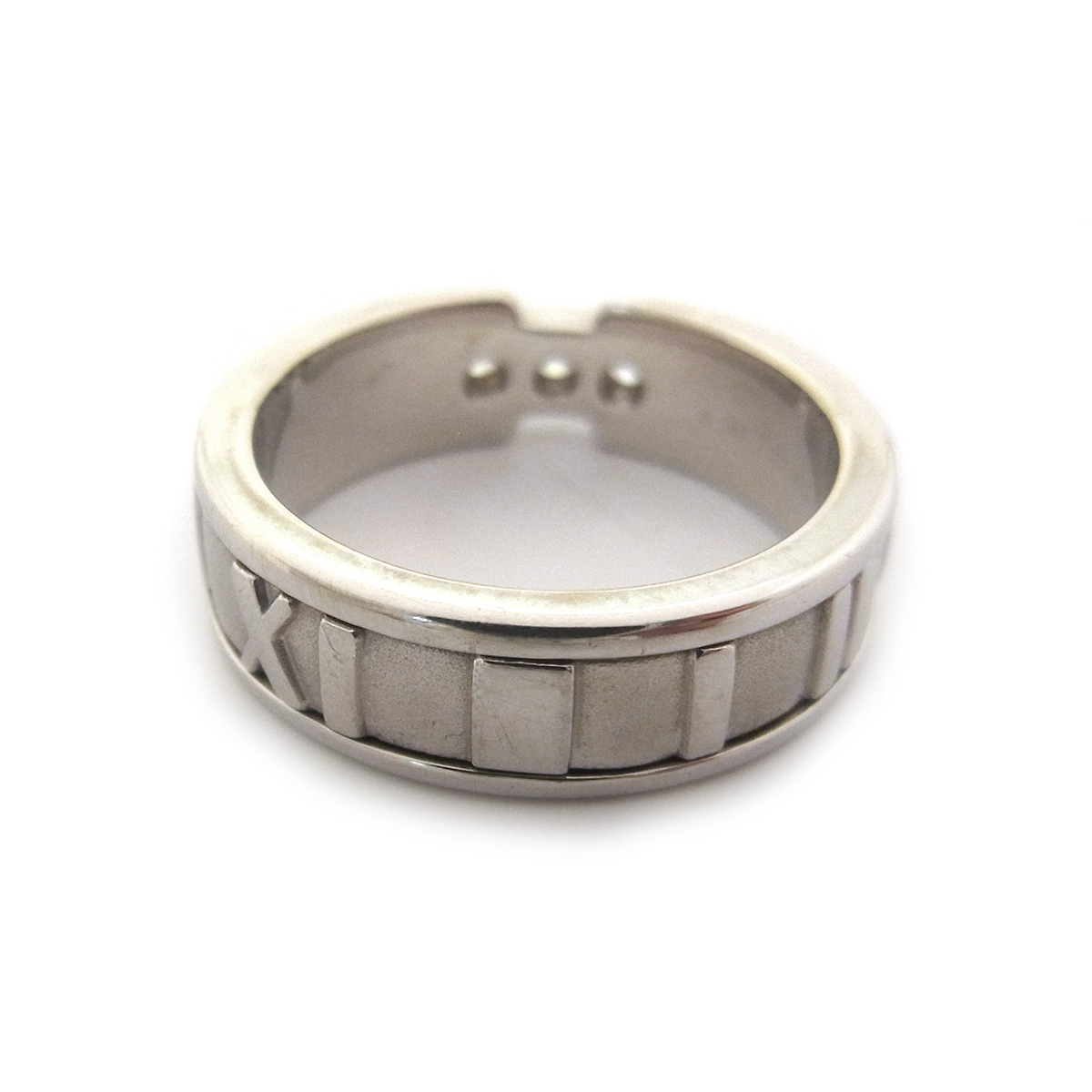 ティファニー（Tiffany & Co.）アトラスリング 指輪 9号 シルバーカラー