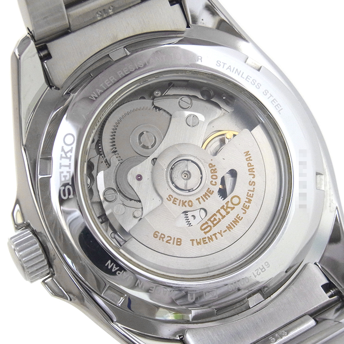 セイコー(SEIKO) ブライツ SDGC021 6R21-00W0 メンズ腕時計 AT 自動巻き シースルーバック 裏スケルトン 白文字盤