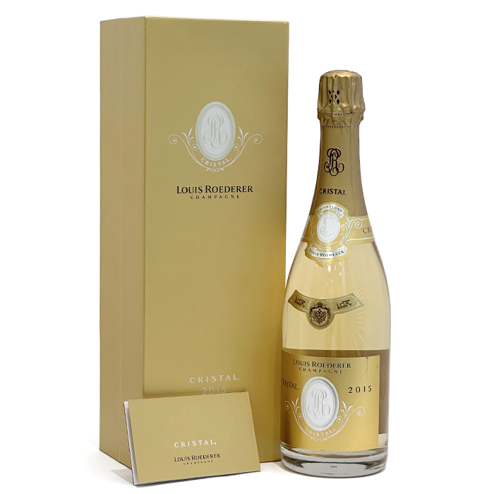 ルイ ロデレール クリスタル ブリュット シャンパン 2015 750ml 12.5% ケース