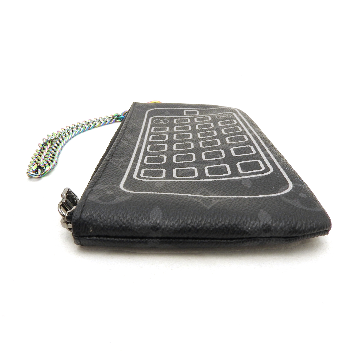 ルイヴィトン(Louis Vuitton) iPhoneポーチ M64433 フラグメント ブラック