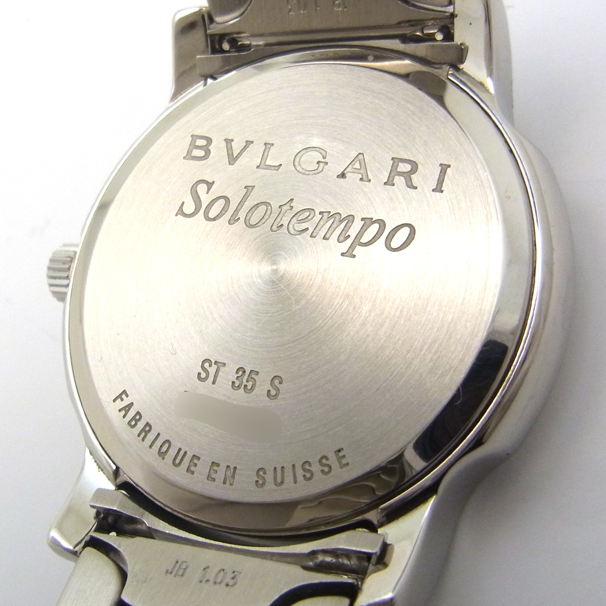 ブルガリ(BVLGARI) ソロテンポ ST35S メンズ 黒文字盤 腕時計｜Re+izm(リズム)