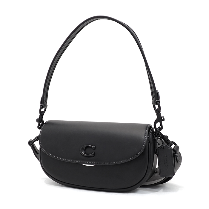 コーチ(COACH) エミー サドル バッグ 23 2WAYショルダーバッグ CR667 ブラック