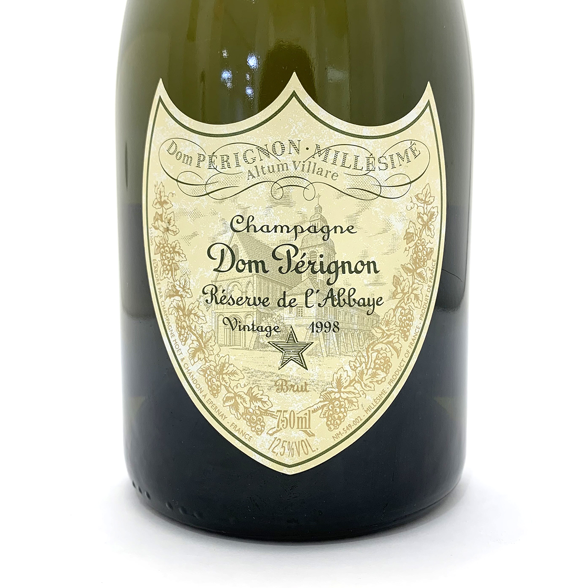 ドン ペリニヨン(Dom Perignon) レゼルヴ ド ラベイ 1998 シャンパン ドンペリ ゴールド 750ml 12.5度