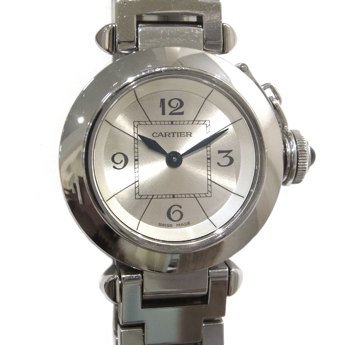 カルティエ(Cartier) ミスパシャ W3140007 腕時計 白文字盤