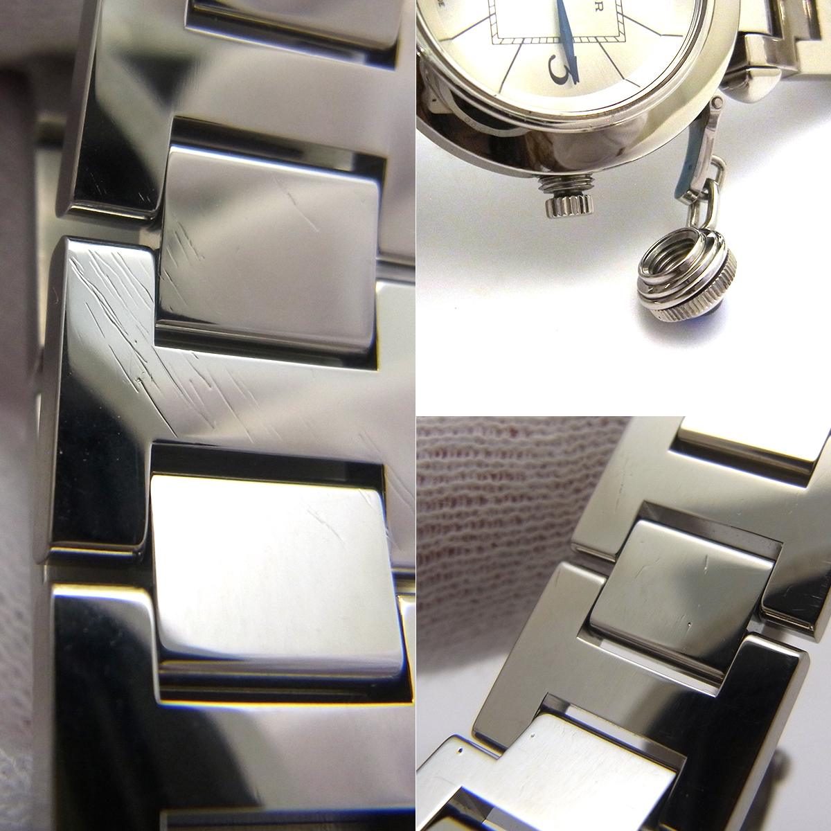 カルティエ(Cartier) ミスパシャ W3140007 腕時計 白文字盤