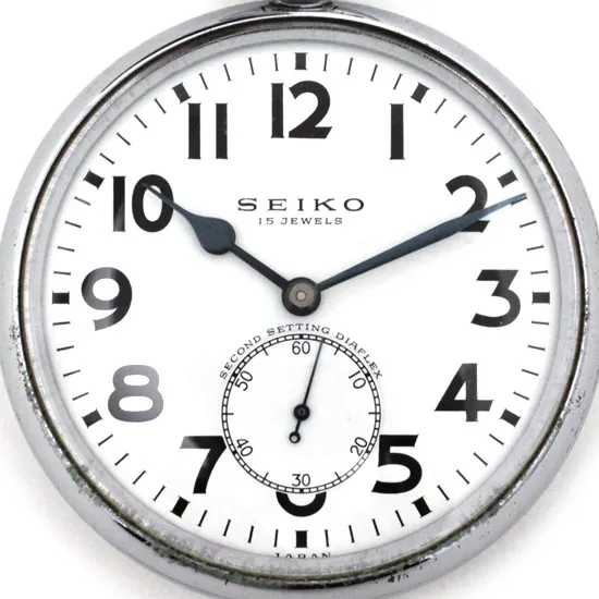 【セール価格】セイコー(SEIKO) 鉄道時計 白文字盤