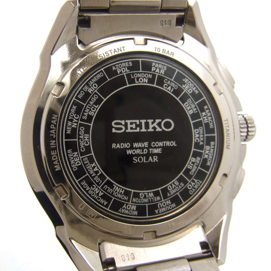 【セール価格】セイコー(SEIKO) ブライツ 8B54-0AR0 黒文字盤