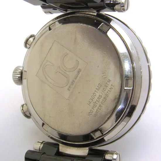 ジーシー(Gc) 腕時計 143001M2 黒文字盤