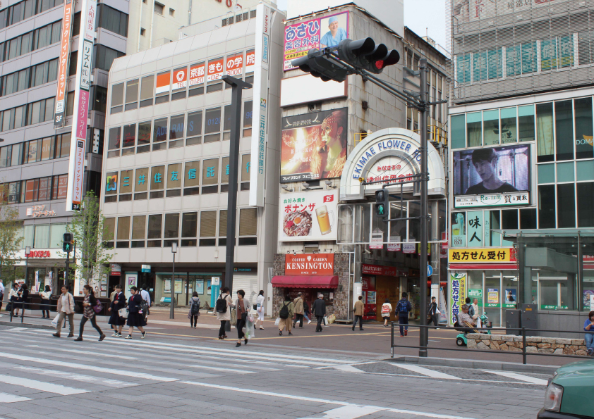 リズムの映像が山陽姫路駅前の大型モニターに！