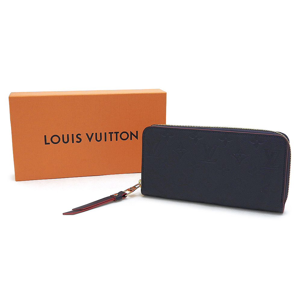 ルイヴィトン(Louis Vuitton) ジッピー・ウォレット M62121  財布 Sランク ネイビー