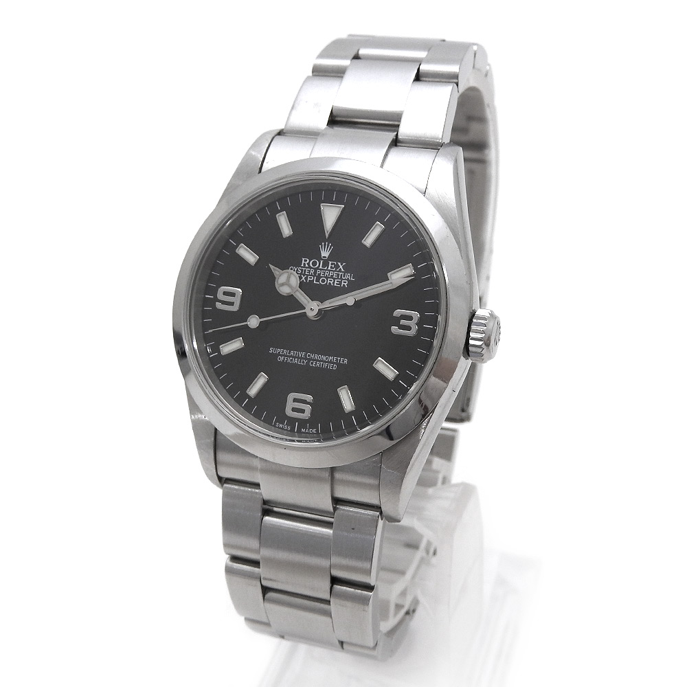 ロレックス(ROLEX) エクスプローラーI 114270 F番 メンズ腕時計 