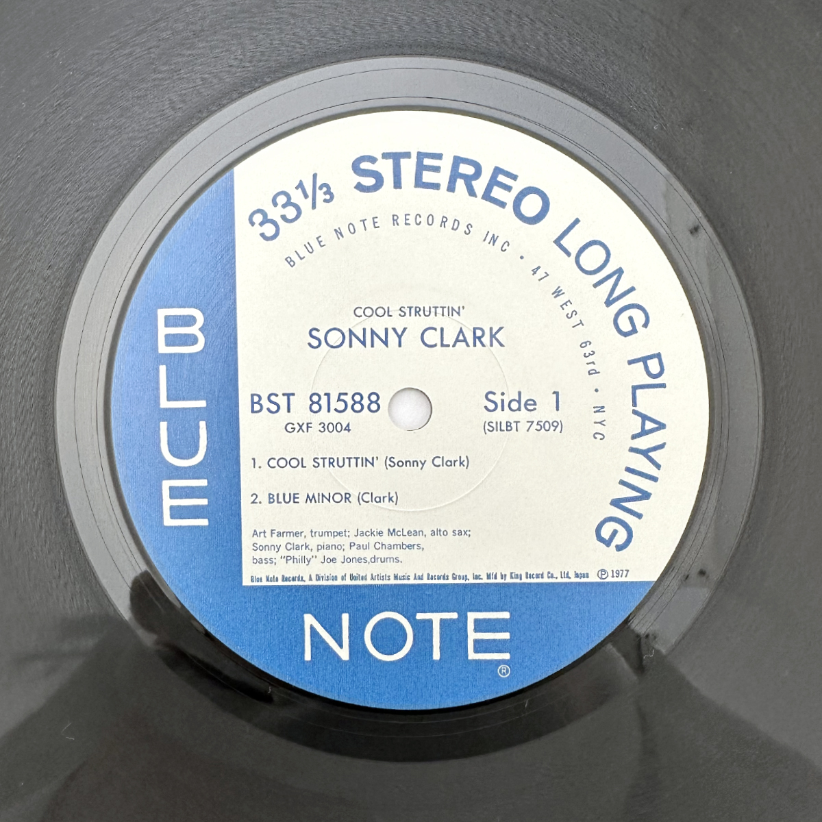 ソニー クラーク(SONNY CLARK) COOL STRUTTIN' GXF3004 国内盤 キング 