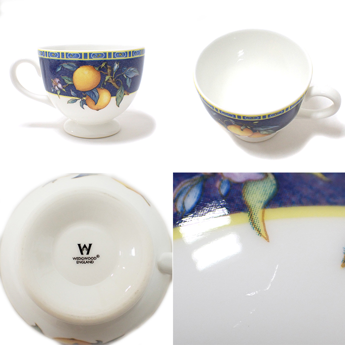 ウェッジウッド(WEDGWOOD) シトロン カップ&ソーサー 2客セット