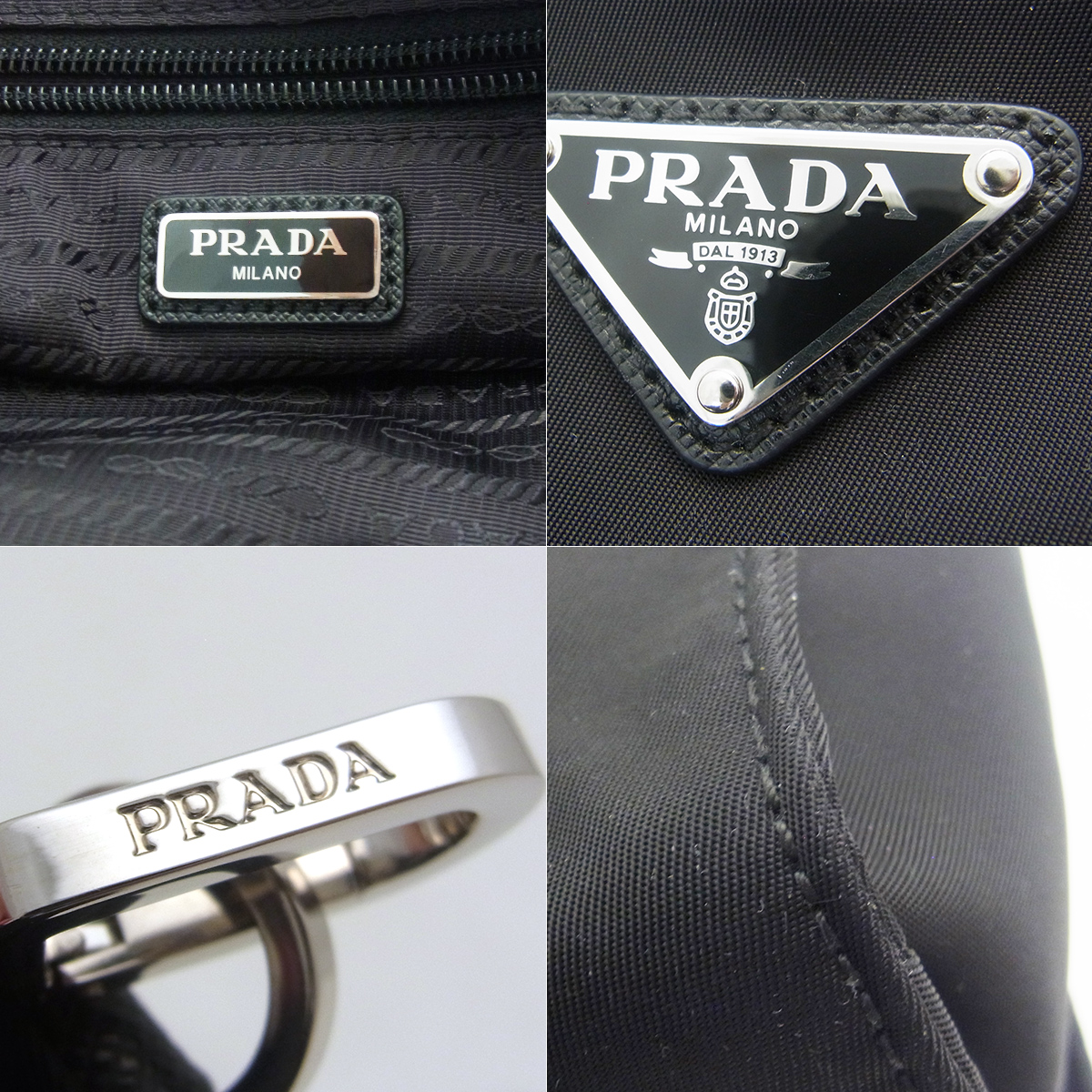 シルバー金具-PRADA - PR•ADAクラッチ - lab.comfamiliar.com