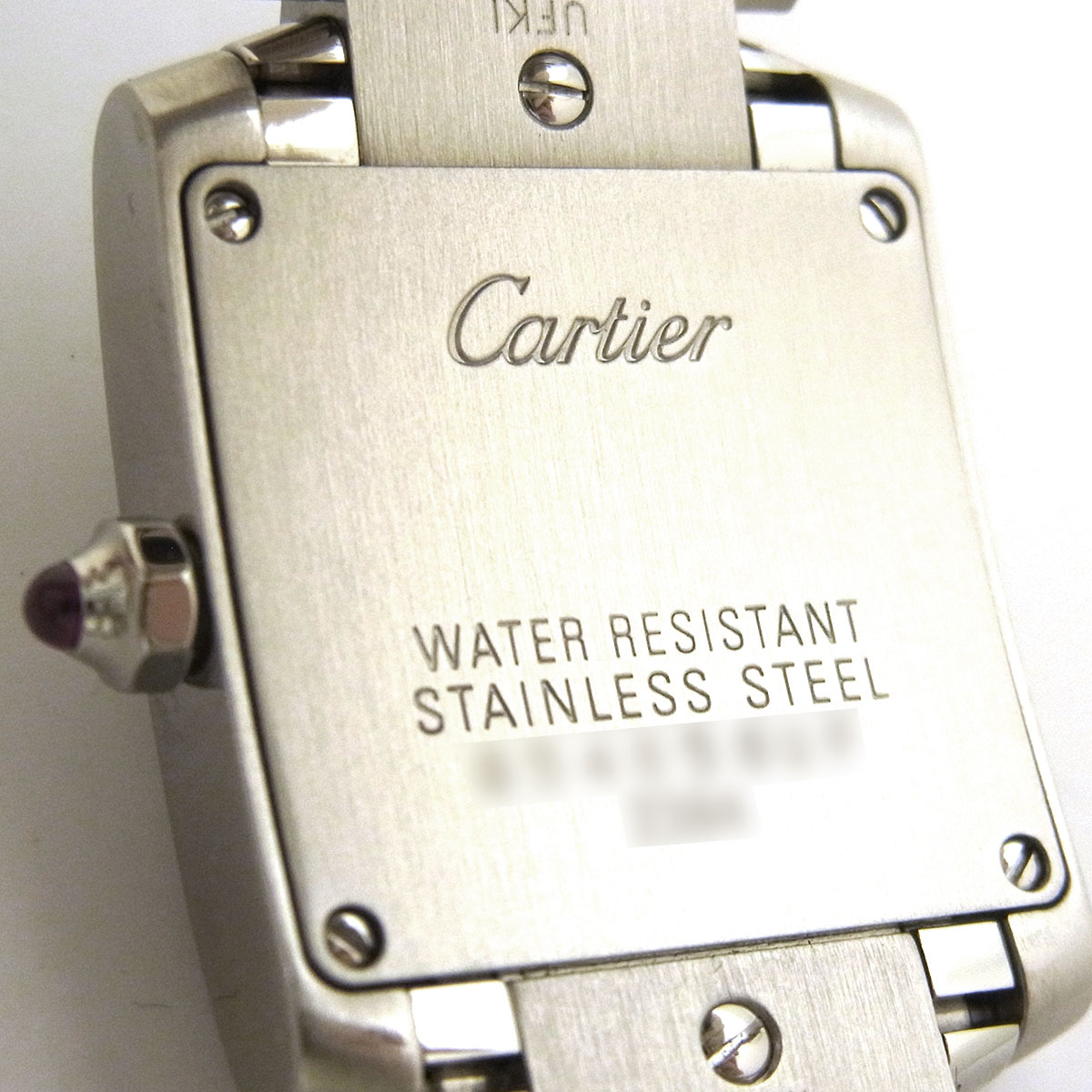 カルティエ(Cartier) タンクフランセーズSM W51028Q3 SS QZ ピンクシェル文字盤
