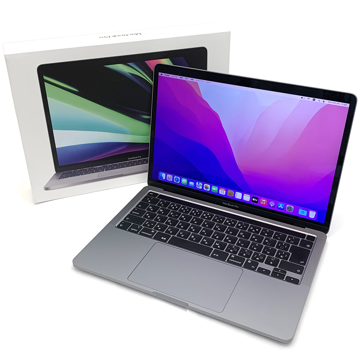 Apple(アップル)MacBook Pro(13インチ M1チップ 2020) MJ123J/A A2338 スペースグレイ