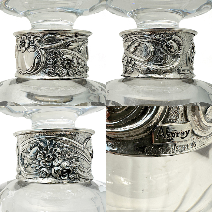 アスプレイ(Asprey) デキャンタ クリスタル SV925 シルバー｜Reizm(リズム)