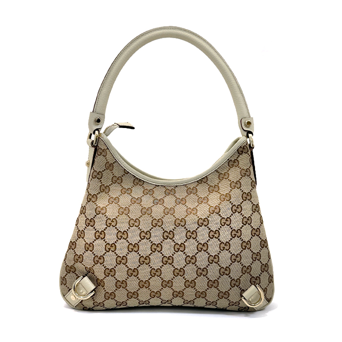 グッチ(GUCCI) アビー ショルダーバッグ 130738 GGキャンバス レザー