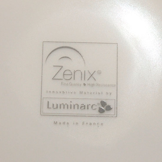 【セール価格】ゼニックス(Zenix) テンデンシー ディナープレート 27cm