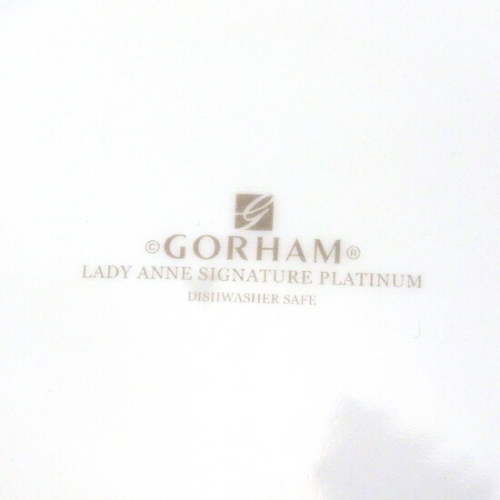 【セール価格】ゴーハム(GORHAM) パスタ皿 丸皿 21.5cm